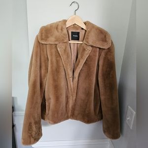 Theory Faux Fur Coat